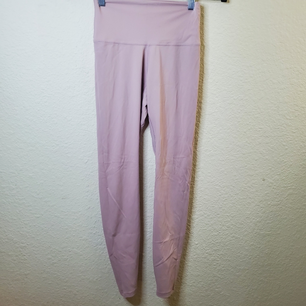 Colorful Koala Light Pink Stretch Active Gym Outdoor Yoga Leggings Small Sport